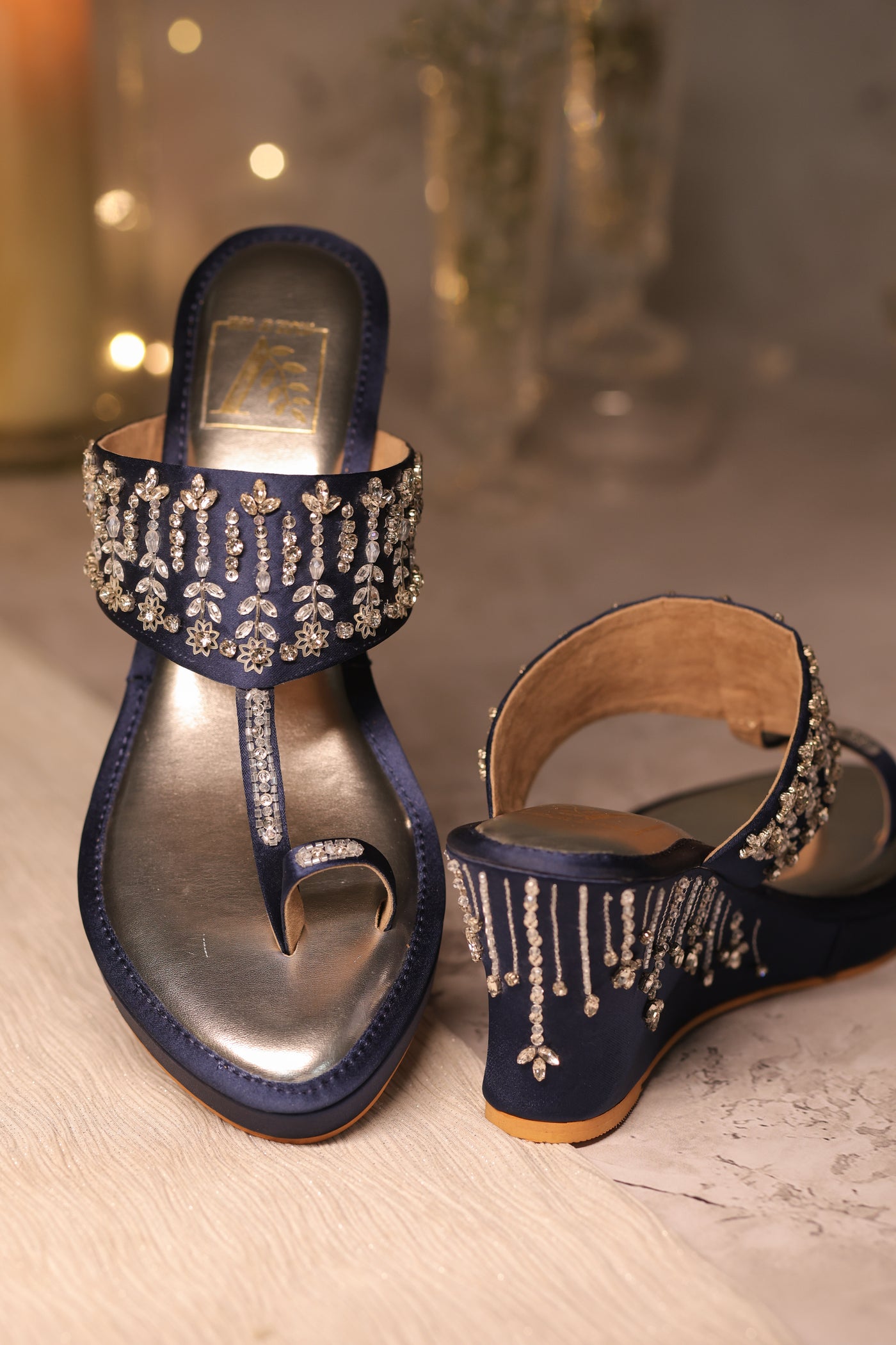 Blue Sitarah Wedges