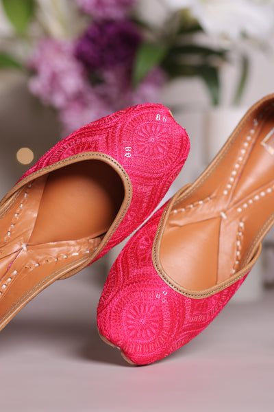 Sultana (Rani Pink) Juttis