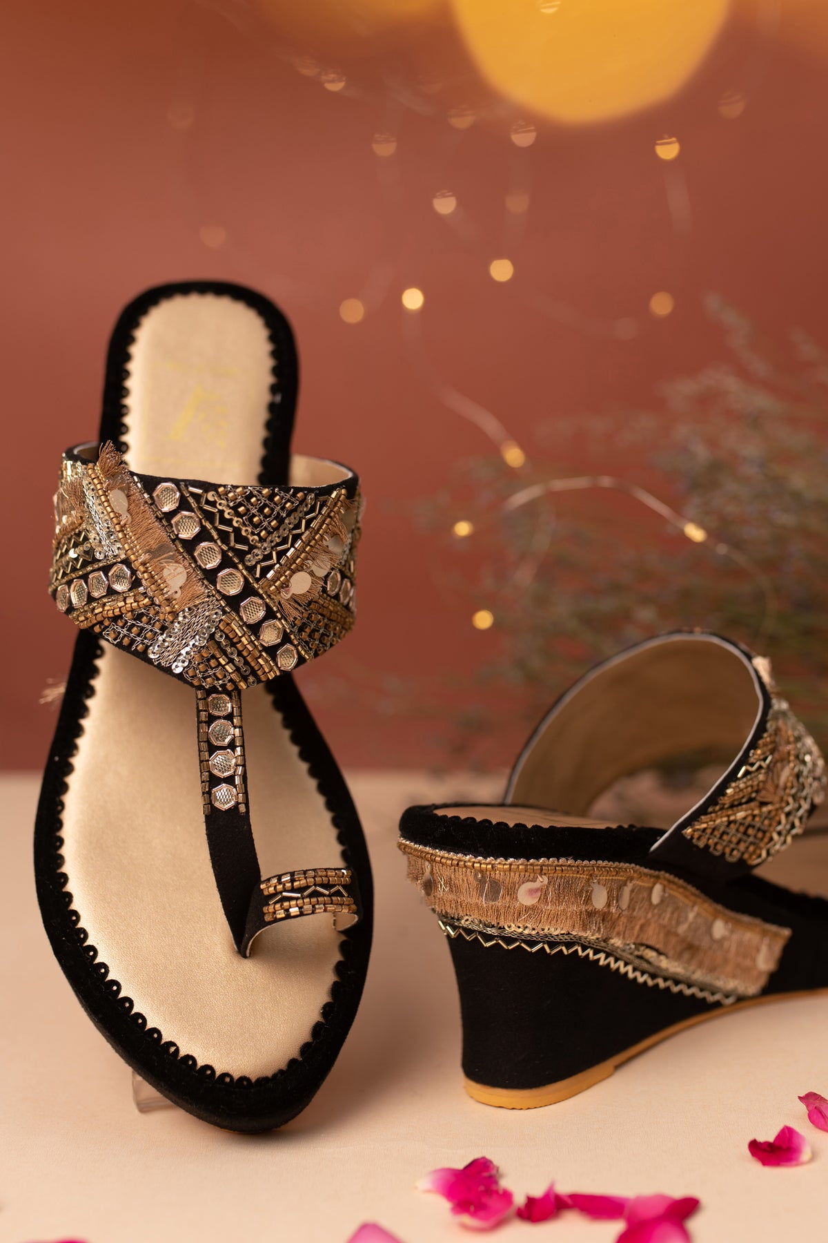Mayur Sandals | Ethnic Block Heels for Occasions and Wedding Functions –  aroundalways