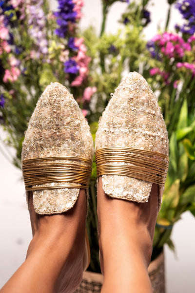 Shimmer Mules