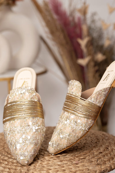 Shimmer Mules