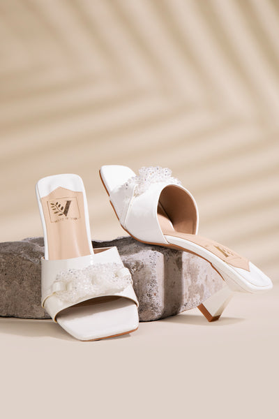 Jane White Heels