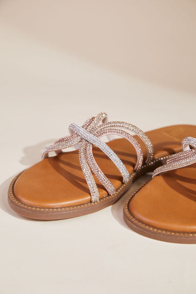 Lana Gold Flats
