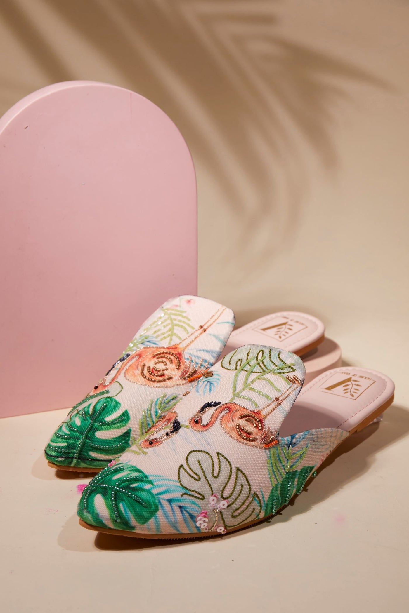 Flaminglow Mules