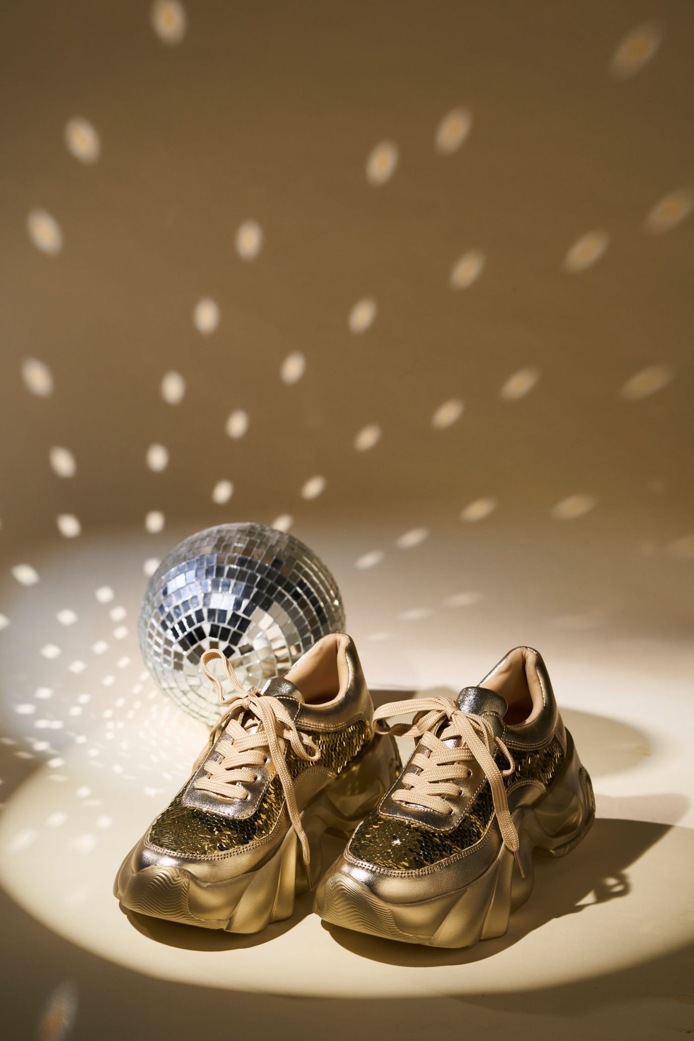 Aurelia Gold Sneakers