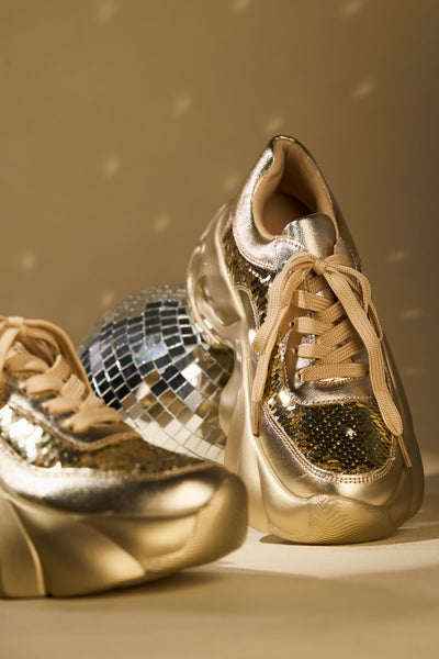 Aurelia Gold Sneakers