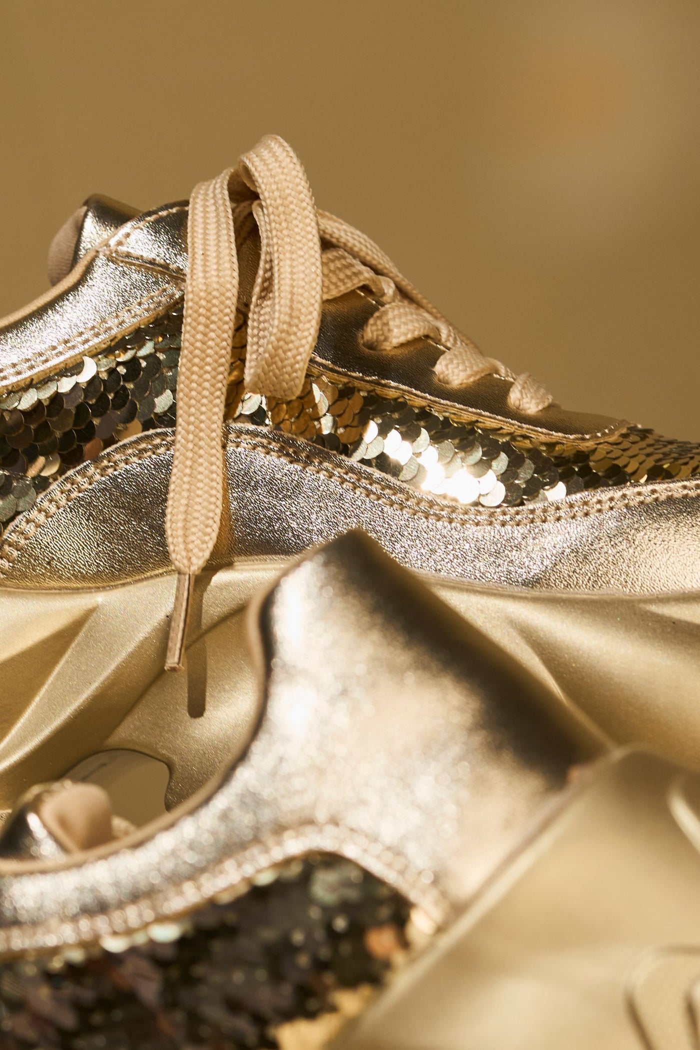 Aurelia Gold Sneakers