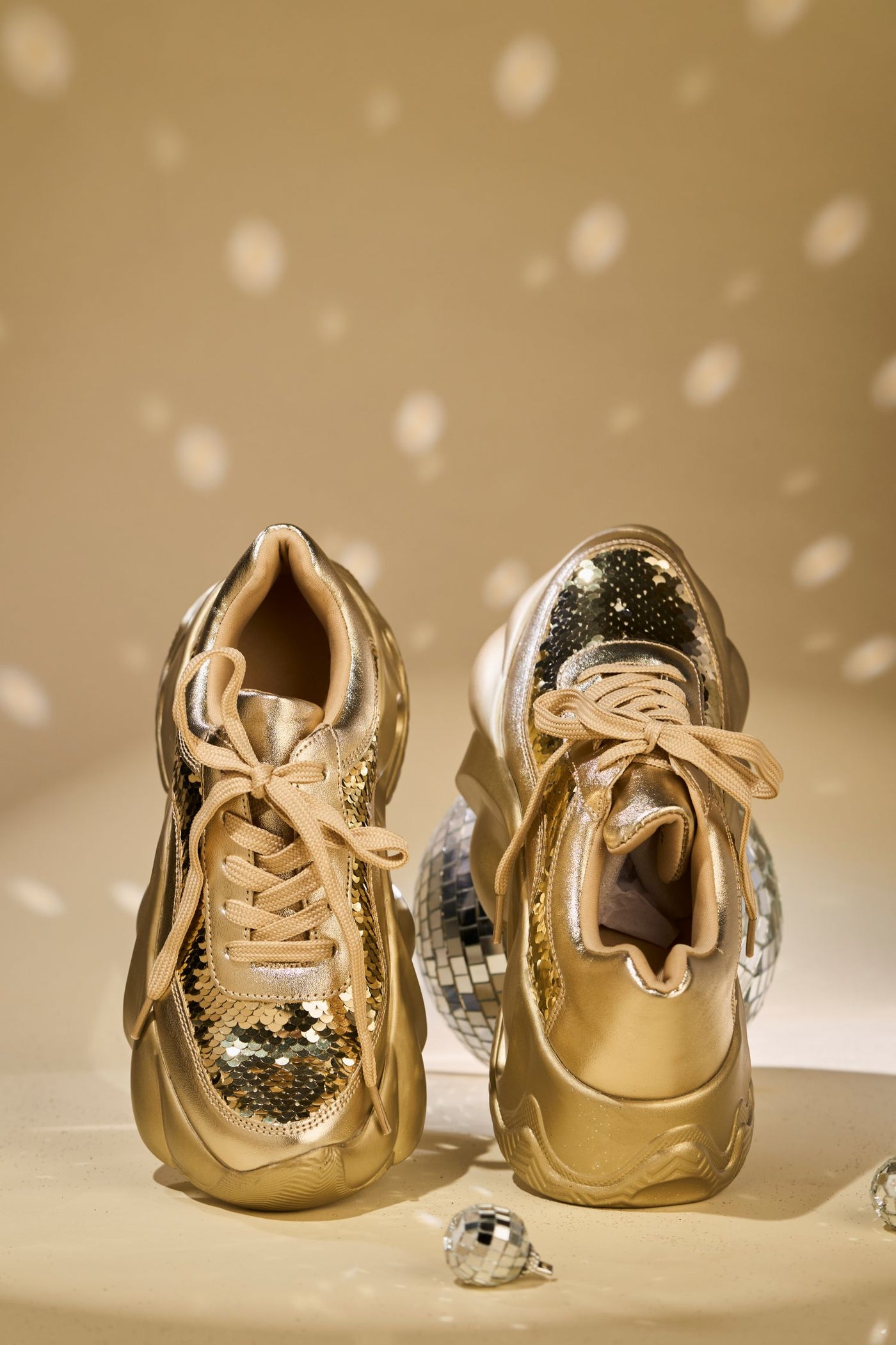 Aurelia Gold Sneakers