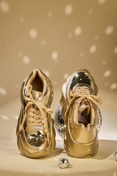 Aurelia Gold Sneakers