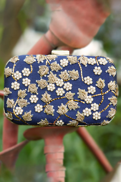 Bloom Iris Clutch (Made To Order)
