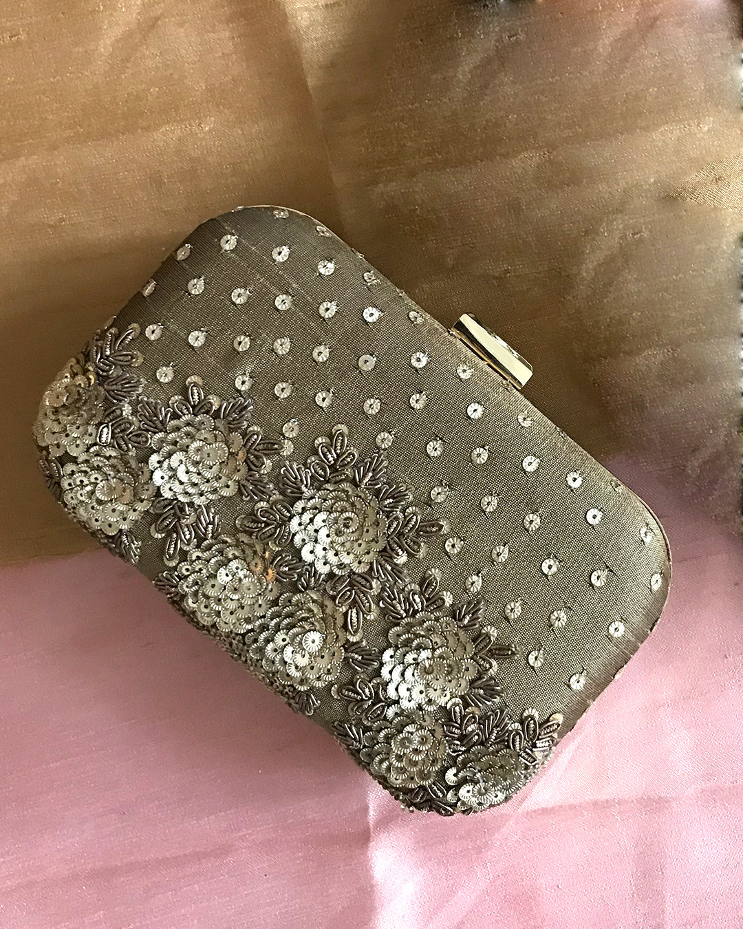 Blossom Treasure Wedges & Handbag Combo