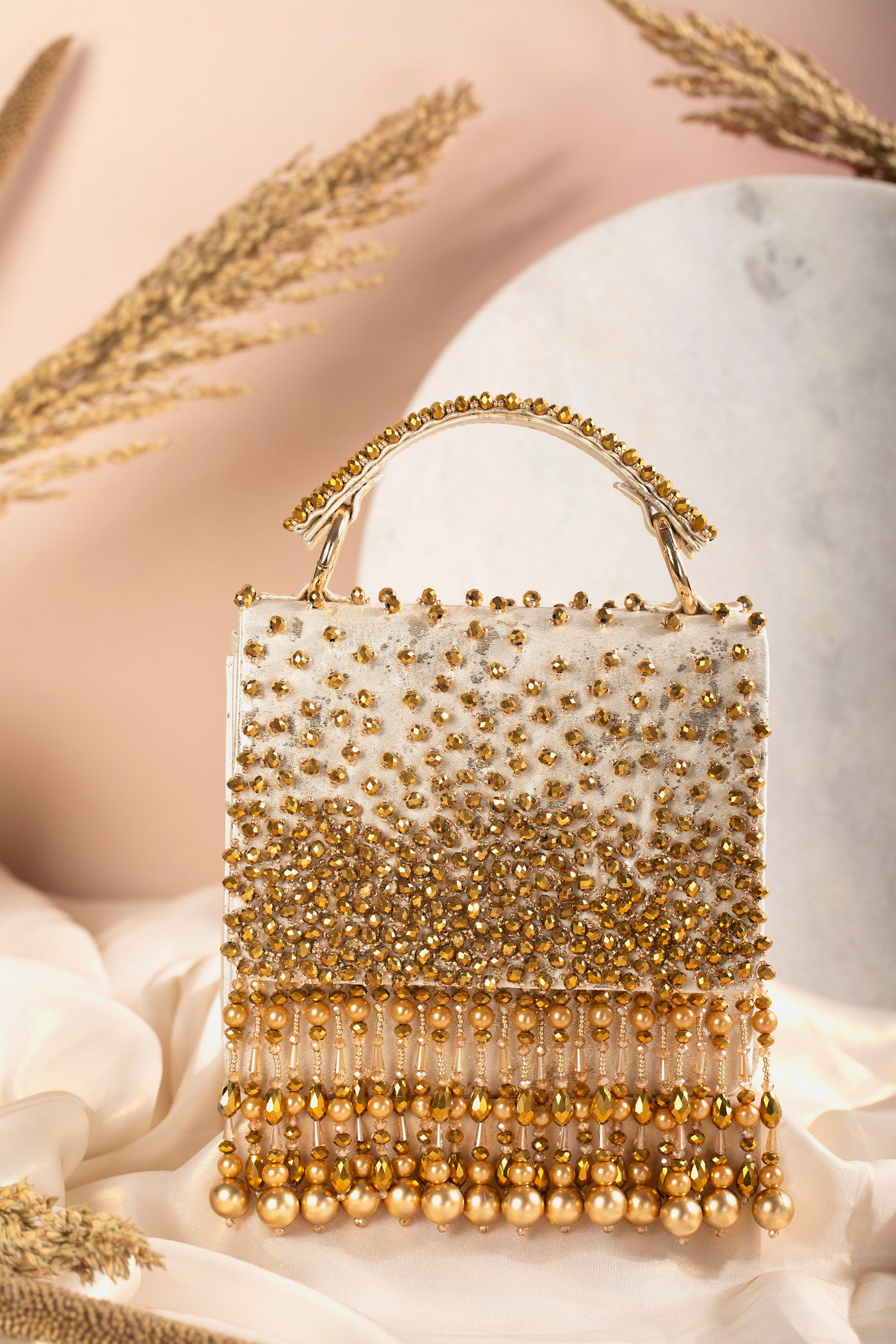 Kyra Gold Bag