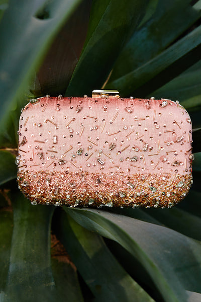 Tiara Blush Clutch