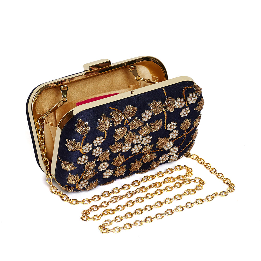Bloom Iris Clutch (Made To Order)