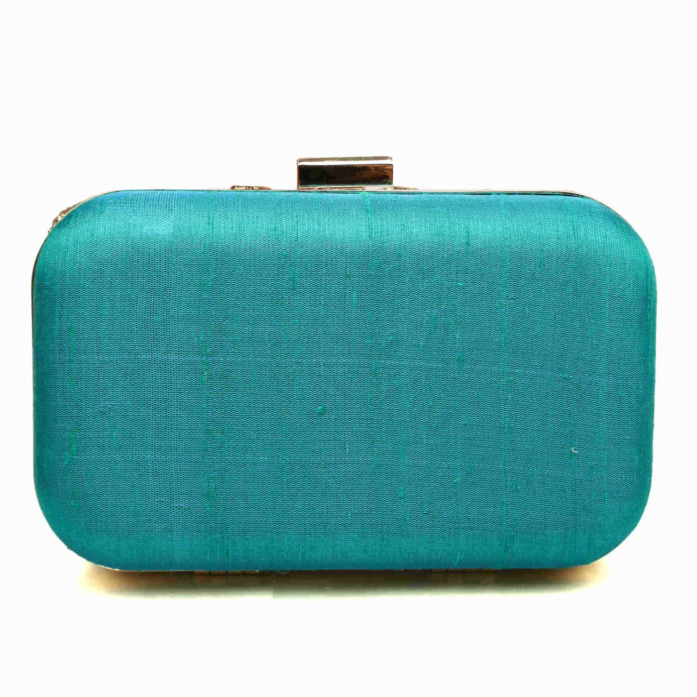 Bloom Teal Clutch (Made To Order)