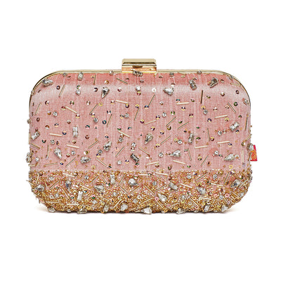 Tiara Blush Clutch